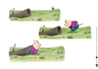 Wenn Schweine fliegen. Kamishibai Bildkartenset