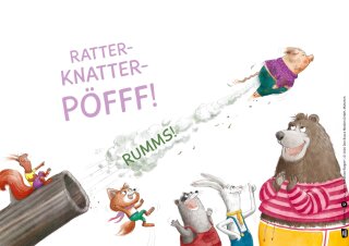 Wenn Schweine fliegen. Kamishibai Bildkartenset