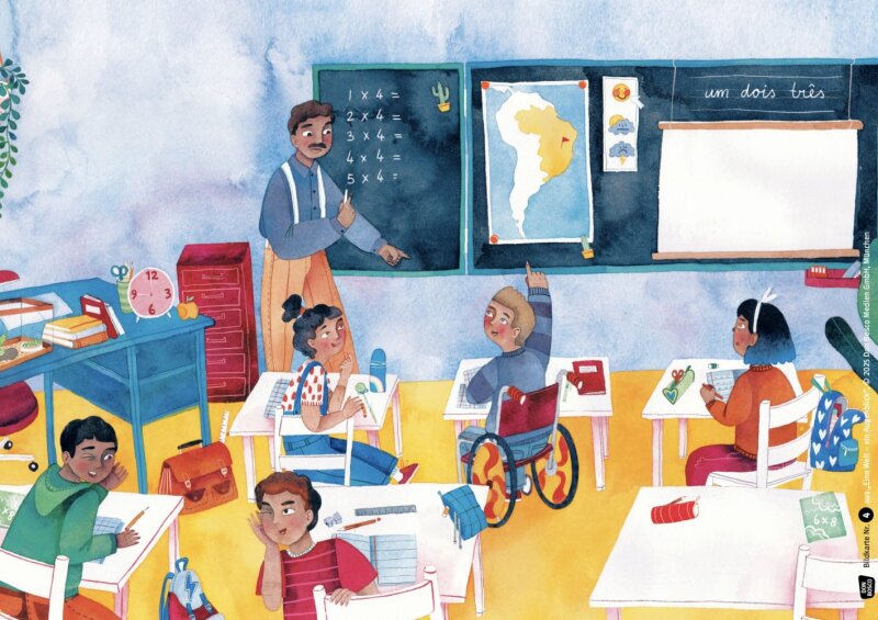 Eine Welt - ein Augenblick. Kamishibai Bildkartenset