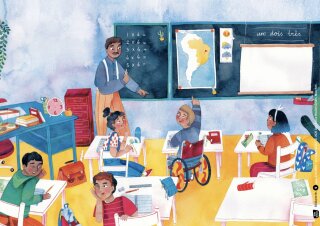 Eine Welt - ein Augenblick. Kamishibai Bildkartenset