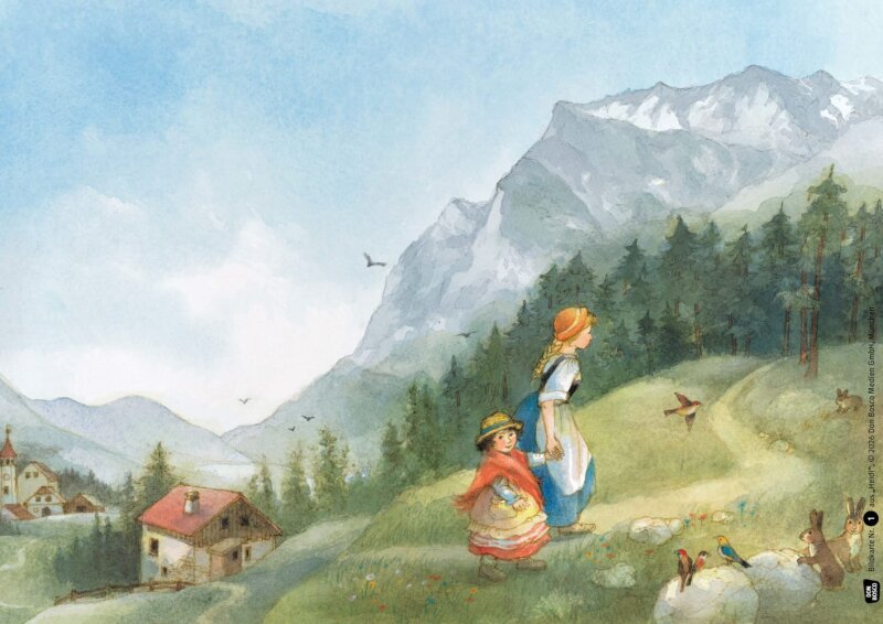 Heidi. Kamishibai Bildkartenset