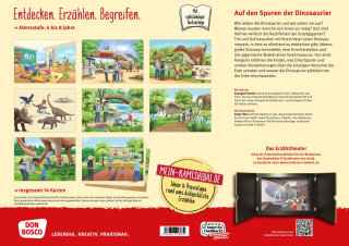 Im Dinopark: Auf den Spuren der Dinosaurier. Kamishibai Bildkartenset