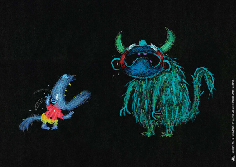 Freunde. Kamishibai Bildkartenset