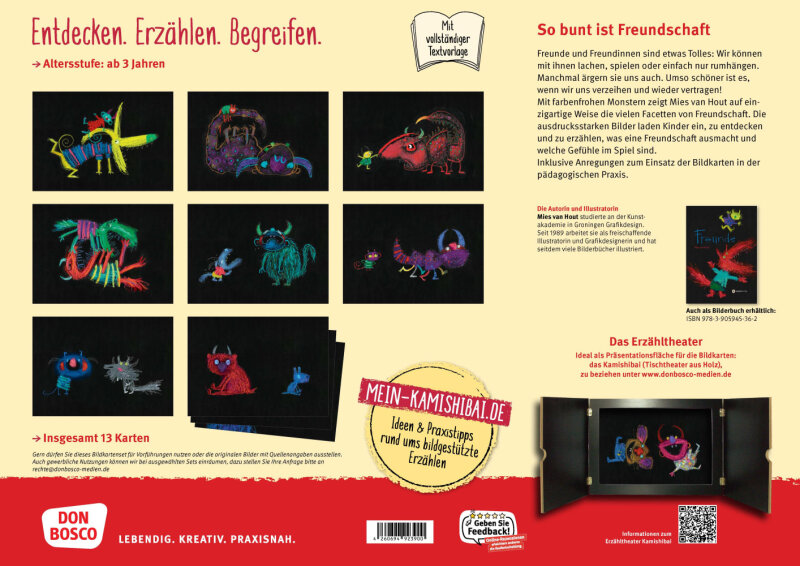 Freunde. Kamishibai Bildkartenset