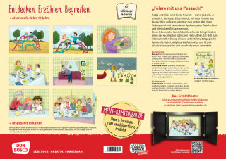 Nadja und Elias feiern Pessach. Kamishibai Bildkartenset
