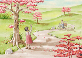 Mariko und die Mondprinzessin. Wenn der Kamishibai-Mann erzählt. Kamishibai Bildkartenset