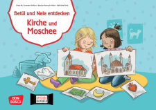 Betül und Nele entdecken Kirche und Moschee....