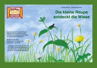 Die kleine Raupe entdeckt die Wiese / Kamishibai Bildkarten