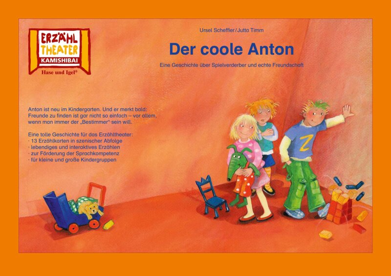 Der coole Anton / Kamishibai Bildkarten