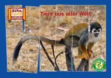 Rätselstreifen Ratespaß: Tiere aus aller Welt...