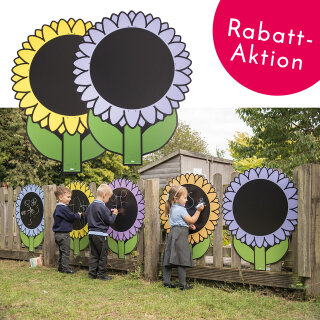 2. Wahl Wandtafel Blumen 4er Set statt 5er Set