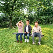 Kita Outdoor Bank höhenverstellbar stapelbar