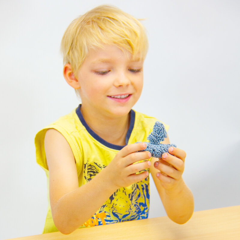 Kugelknete Set - 7 Blöcke/7 Farben