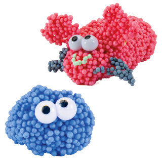 Kugelknete Set - 7 Blöcke/7 Farben