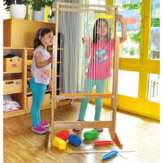 Webrahmen groß inkl. Wolle