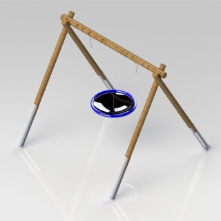 Schaukelgestell aus Douglasie, ohne Schaukelelemente