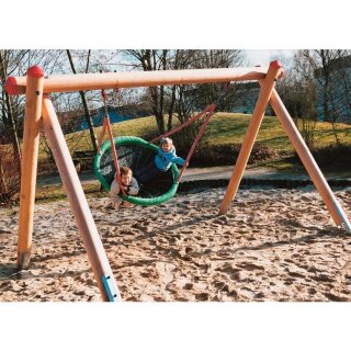 Vogelnestschaukel von Huck mit Gestell