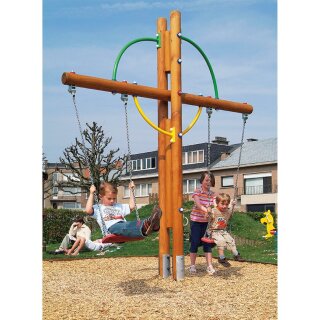 T-Schaukel aus Lärchenholz