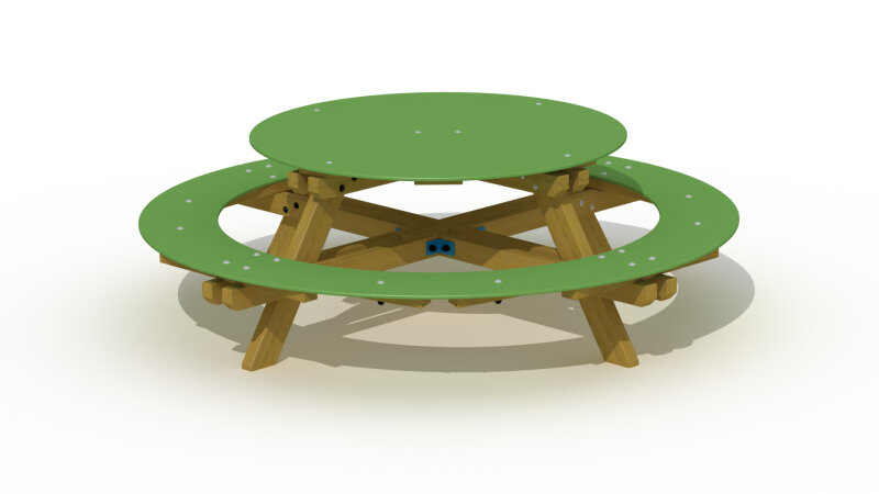 Kinderpicknicktisch Rund