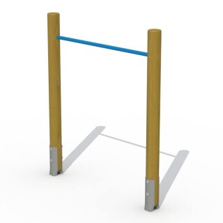 Reckstangen mit Holzgestell