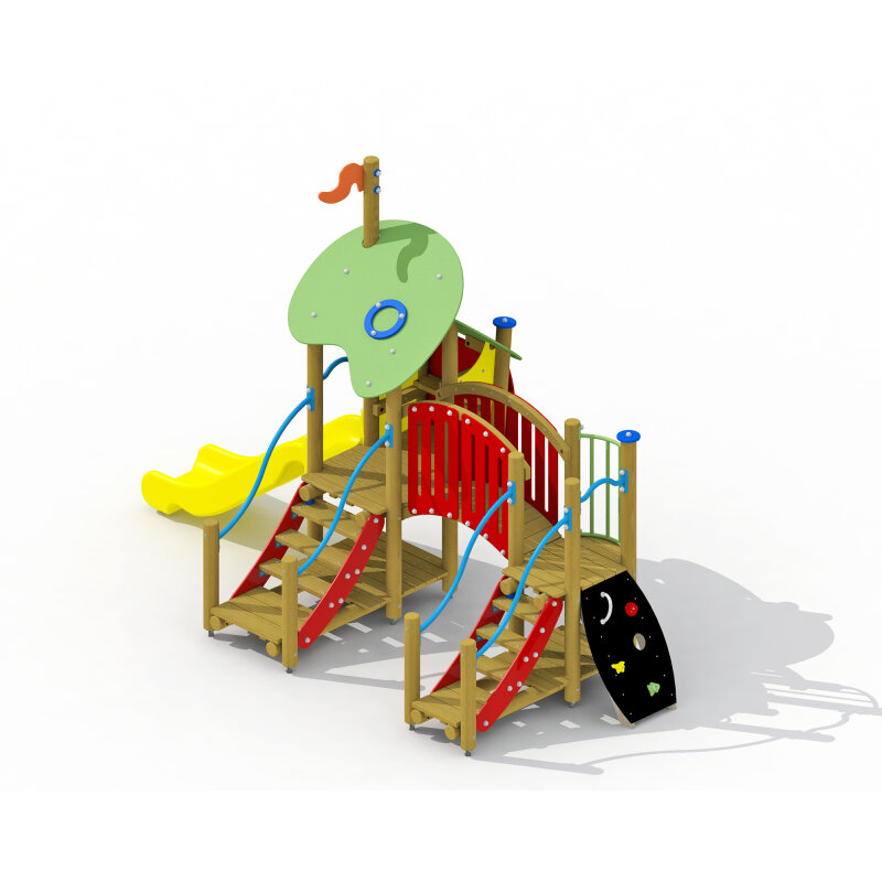 Der Wolf und die 7 Geißlein Spielplatzgerät