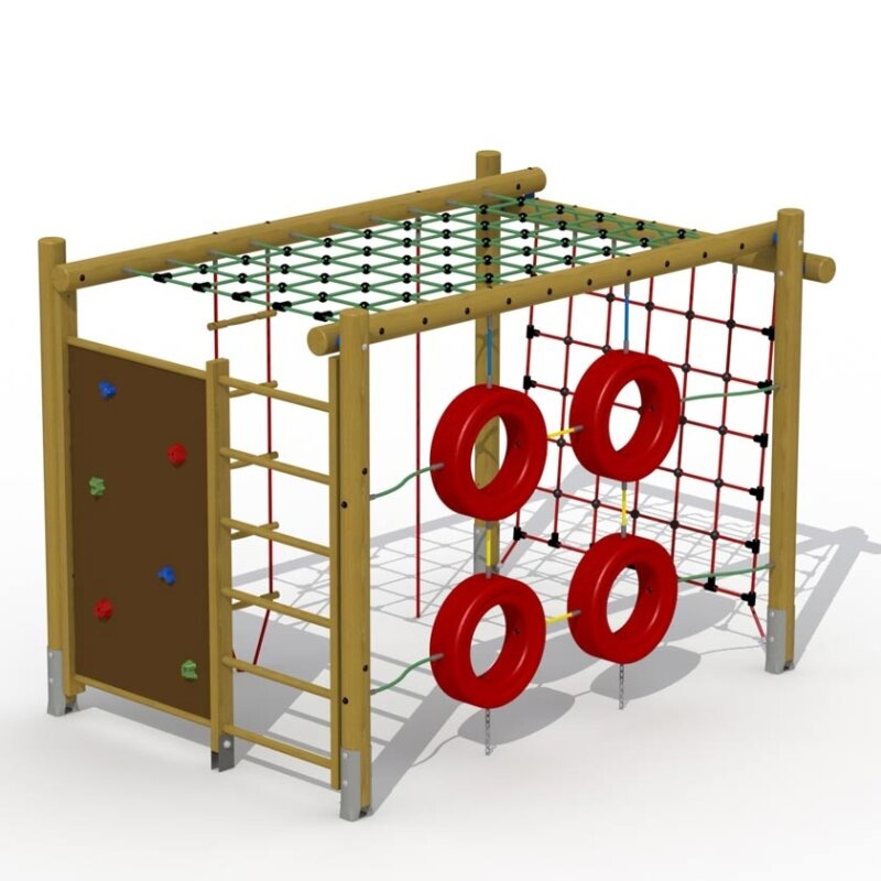 Aktions- Relax- und Klettergerüst