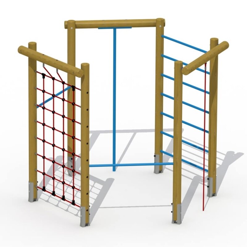 6 Eck Multi-Klettergerüst