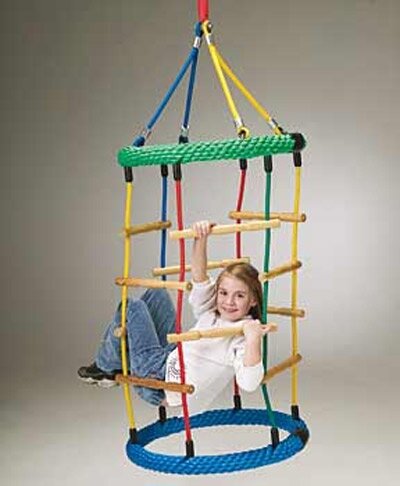 Kletter-Kamin mit Bodenverankerung