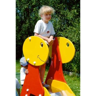 Dino Rutsche aus Edelstahl