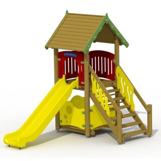 Rutschbahnhäuschen Spielplatzgerät