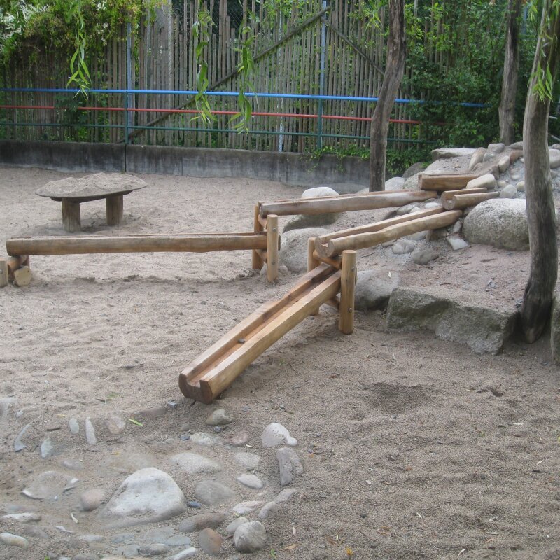 Rinne für Matschanlage