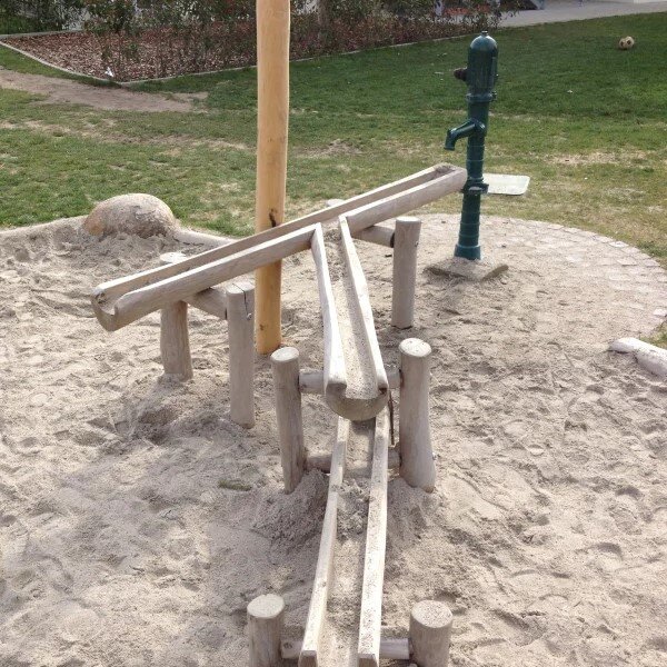 Rinne für Matschanlage