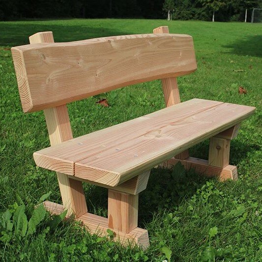 einzelne Gartenbank Moderna