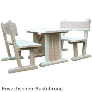 einzelne Gartenbank Moderna