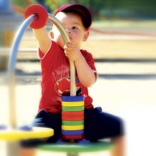 Motorikschleife Spielgerät