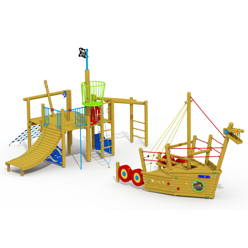 Wikingerschiff Spielplatzgerät