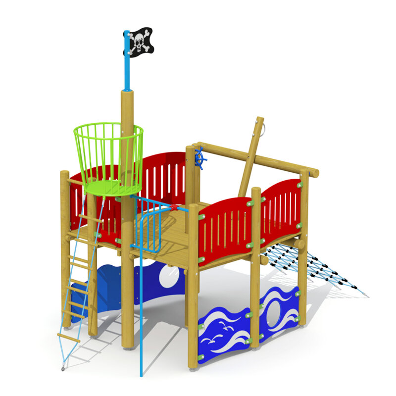 Wikingerschiff Spielplatzgerät