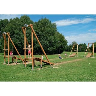Seilbahn aus Holz