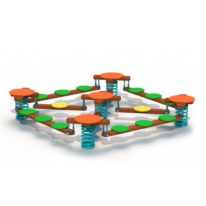 Federbank Spielplatzgerät