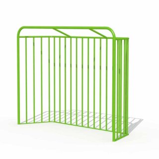 Fußballtor mit Metallgestell