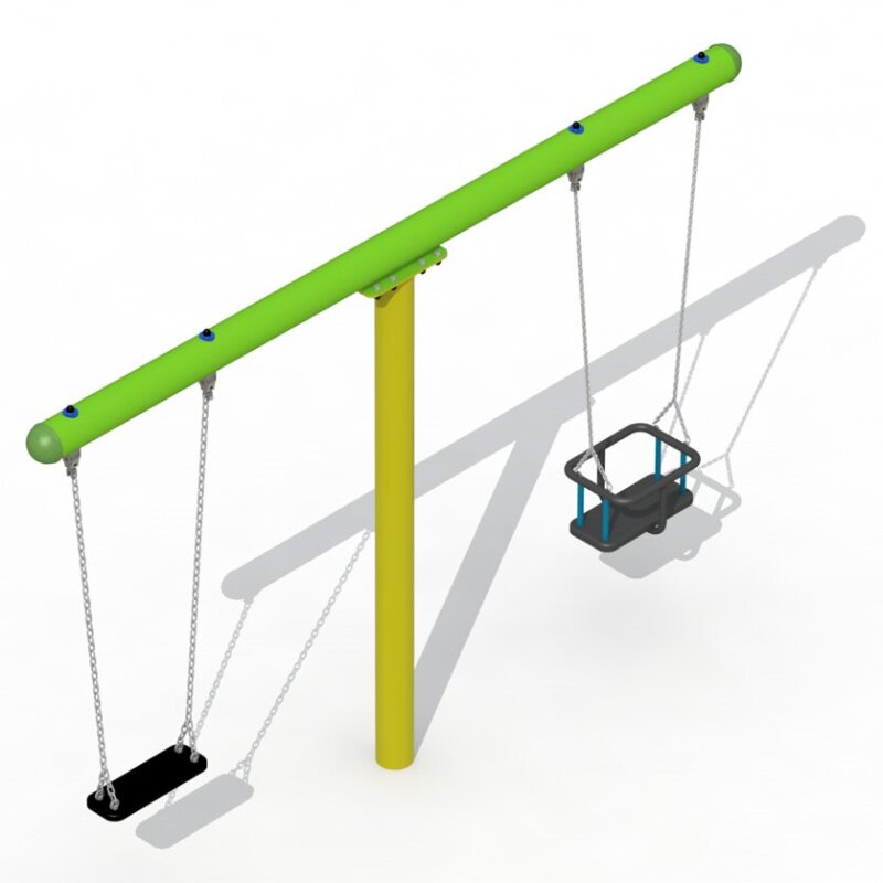 T-Schaukel aus Metall