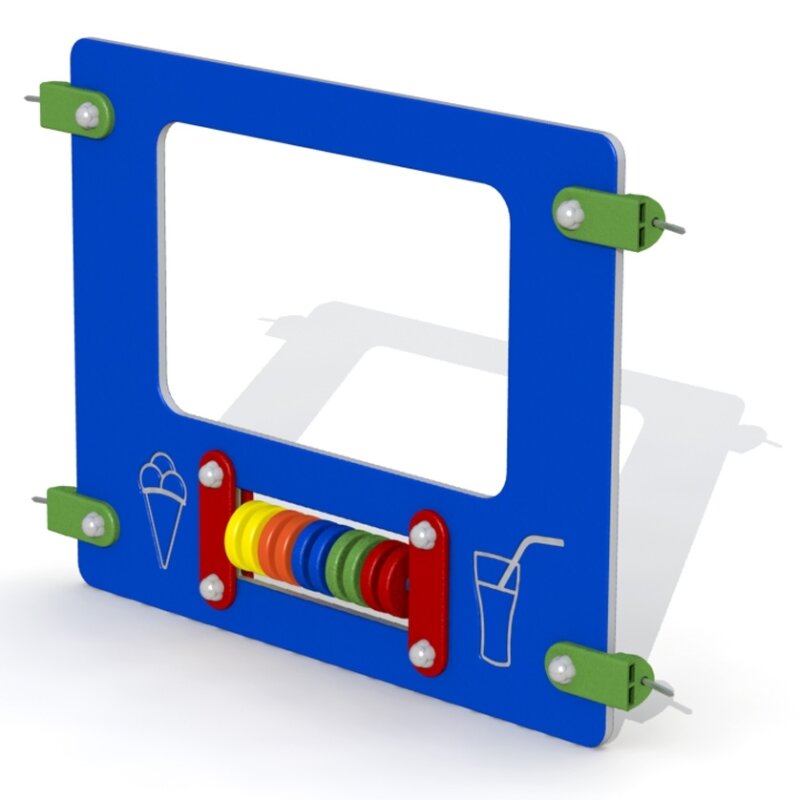 Spielwand für Spielplätze
