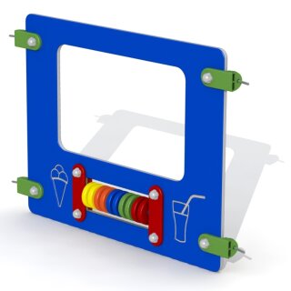 Spielwand für Spielplätze