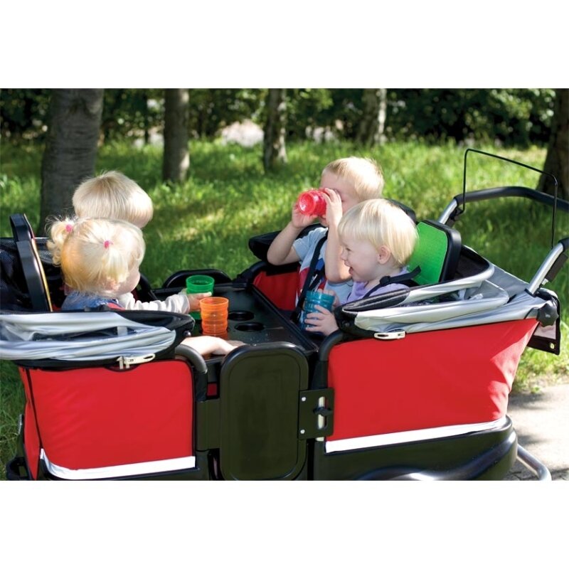 Turtle Krippenwagen de Luxe für 4 Kinder