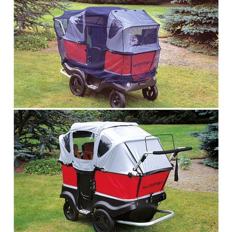 Turtle Krippenwagen de Luxe für 4 Kinder