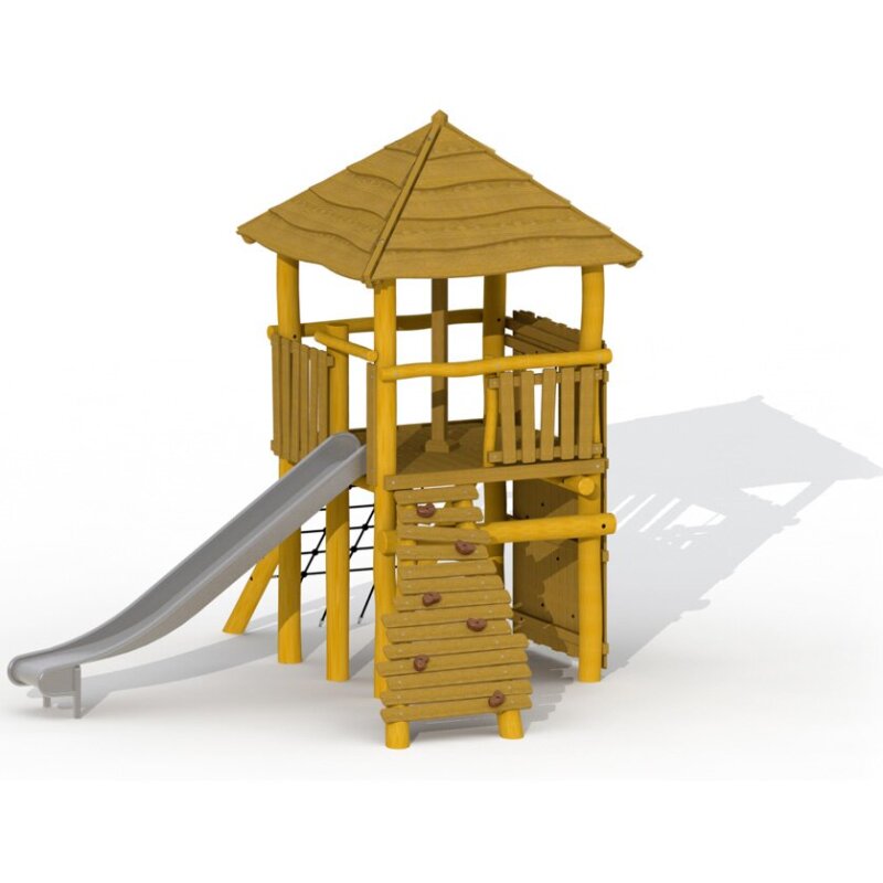 Robinie Zauberturm mit Dach