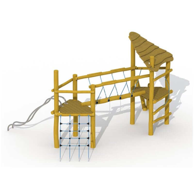 Robinie Käferbrücke mit Dach