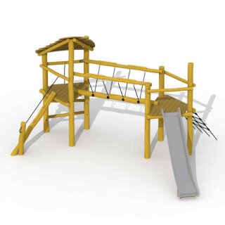 Robinie Käferbrücke mit Dach