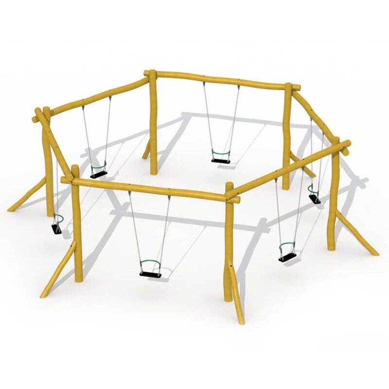 Robinie Sechseckschaukel