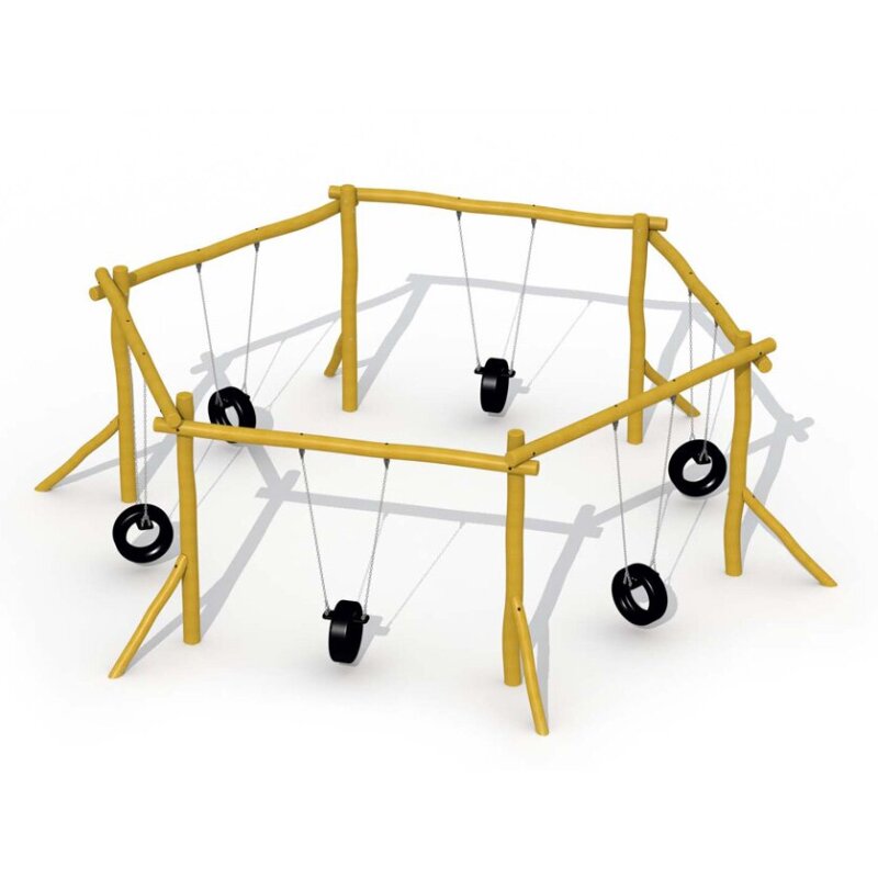 Robinie Sechseckschaukel